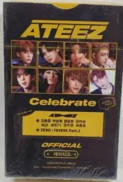 Official Ateez Zero Frevere Part 2 Celebrate 54 Card Deck, Lomo Card, New Sealed