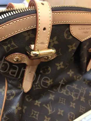 ☆ LOUIS VUITTON LV M40144 Monogram Tivoli大包/水餃包/皺褶包/手提包/肩背包