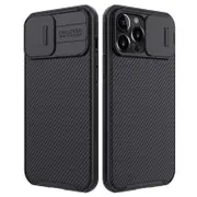 Nillkin For Apple iPhone 13 Pro Max Case, CamShield Series Slim Stylish Protective Case with Slide Camera Cover (Black)