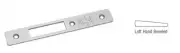 Aluminum Left Hand Beveled Faceplate for MS1853H Series Hook Throw Deadlocks