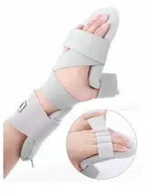 Stroke Hand Brace Support Adjustable Finger Night Hand Splint Support Orthopedic Wrist Rest Arthritis Tendonitis Rehabilitation Left