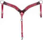 BLACK HOOF Spur Straps,Slip Ear Headstall,Browband Headstall and Breastcollar with Silver Spots