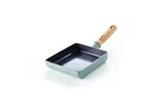 GreenPan Mayflower Open Rectangle Non Stick Eggpan 18cm Home Kitchen Cookware