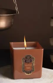 Oriental Ayurvedic Amber Vanilla Patchouli Fragrance Candle 200g