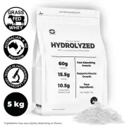 100% HYDROLYZED WHEY PROTEIN ISOLATE 5KG - RAW