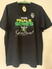 Canberra Raiders 2012 Final Telstra Glory Bound T Shirt NRL Official Medium NWT