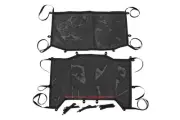Rough Country Black Mesh Bikini Top for 18-23 Jeep Wrangler JL | 4-Door - 85120