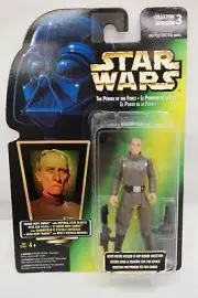 Grand Moff Tarkin Tri-Logo Star Wars POTF Kenner 1996 TY