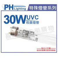 在飛比找樂天市場購物網優惠-PHILIPS飛利浦 T8 TUV 30W UVC 殺菌燈管