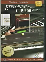 YAMAHA EXPLORING the CLP-200 Series Clavinova KEYBOARDS WATCH & LEARN DVD