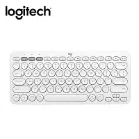 在飛比找Yahoo奇摩購物中心優惠-羅技 logitech K380多工藍芽鍵盤(珍珠白)