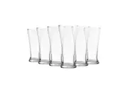 6pc Ocean 400ml Pilsner Glass Shake/Juice Drinking Tall Cup Glassware Set Clear