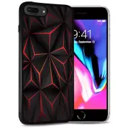 ( For iPod touch 7 6 5 ) Back Case Cover AJ13207 Abstract Tech
