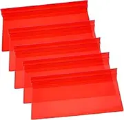 Angoily 5pcs Slatwall Shoe Shelves Wall Shoe Rack Vertical Display Plastic Storage Holders for Sneakers