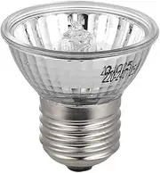 SHANGLIN 25W Halogen Heat LampAB Basking Lamp Heater Light Bulb for Reptiles Lizard Turtle Aquarium 2 PCS