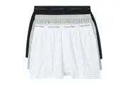 Calvin Klein Cotton Classics 3-Pack Knit Boxers NB4005 Black/White/Grey