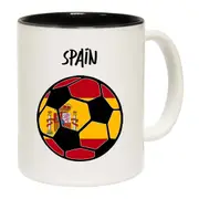 Spain Football Country Supporter - Soccer Coffee Mug Cup - Gift Boxed