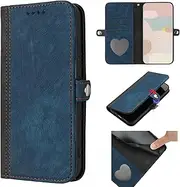 Cover Compatible with Oppo Find X6 Pro 5G,Compatible with Oppo Find X6 Pro 5G Phone Case Lanyard Wallet Magnetic Closure Card Slot Flip Stand Blue