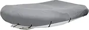 Inflatable Boat Cover - Inflatable Boat Protective Cover | Rubber Boat Dinghy Cover | Sun Damage Protection Boats Cover | Rib Tender Cover | Fishing Kayak Protection Cover | Boat Uv Protection
