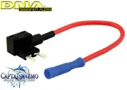 DUAL IN-LINE MINI BLADE FUSE TAP HOLDER FUSE HOLDER CAR MARINE QTY:1 WMT005