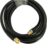 Xiaojiang Store SMA Male to SMA Male Connector 5D-FB 50-5 Coaxial Cable Adapter Cable 50Ohm 1/2/3m 5m 10m 15m(2m)