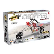 99pc Construct IT DIY Chopper Roadster Toy w/ Tools STEM Assembly Kit Kids 8y+