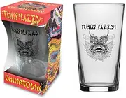 [Thin Lizzy] Beer Glass Chinatown Band Logo Official Boxed One Size