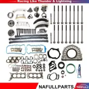 Full Gasket Set Timing Chain Kit Bolts For 2007-2008 Suzuki XL-7 Base 3.6L (for: Suzuki)
