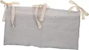 UPKOCH Side Sling Stroller Bag Stroller Hanging Bag Crib Organizer Bag Crib Hanging Bags Bag for Stroller Diaper Bag Organizer Bedside Diapers Bag Toy Crib Portable Cotton
