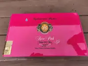 Fuente Rare Pink Vintage 1960’s Series Empty Cigar Box Sophisticated Hooker 11x7