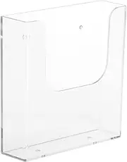 COHEALI A5 Display Catalog Rack Desk Pamphlets Holder File Holder Magazine Holder Pamphlets Stand Magazine Wall-mounted Holder Office Organizing Stand Clear Brochures Holder Book Holder
