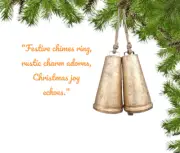 Christmas Cow Bells: Rustic Charm for Festive Delights LOTS OF 100