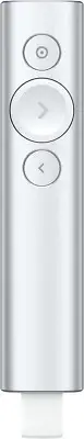 Compact Silver Presentation Remote - Wireless with Dual Connectivity Options