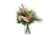 Rogue Heliconia Mix pauline Vase 82cm Pink