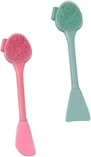 Healeved Face Cleansing Brush 2pcs Exfoliating Brush Skin Care Tools Makeup Remover