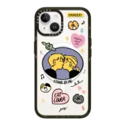 iPhone 14 Impact Case MagSafe Compatible Grim B Sticker Case