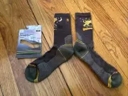 Smartwool Hike Native Outoors Crew Socks Large Light Cushion