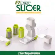 AU Slicer function Vegetable Food Manual Rotary Drum Grater Chopper EZ Multi