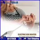 AU Handheld Drink Mixer Small Hand Mixer Mini Whisk Drink Mixer Electric Foam Ma