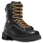 Danner Women's Quarry USA 7" Alloy Toe Boot, Black