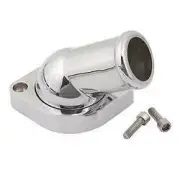 Proflow Water Neck Thermostat Housing Cast Aluminum Polished 45 Degree Swivel Fo