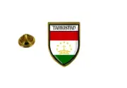 pins pin's flag national badge backpack hat shield world tajikistan
