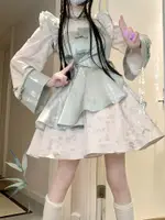 設計款新中式改良旗袍LOLITA少女漢服洋裝洋裝