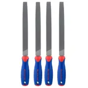4-Pack! WORKPRO W051002 10 In. Flat File – Steel File to Sharpen Tools and Debur