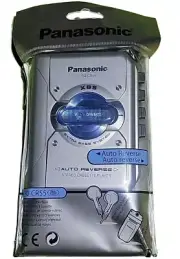 PANASONIC Stereo Tape Cassette Player XBS Auto Reverse Walkman RQ-CR55 Brand New