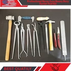 Heavy-Duty Horse Farrier Tool Kit – Nipper, Rasp, Clincher for Pro Hoof Care