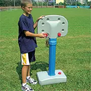 Self Standing Adjustable Basketball Stand with Hoop and Ball
