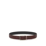 [Ferragamo] Ferragamo Gancini Reversible Belt 105 CM RED/BLACK