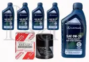 Full Synthetic Lexus Engine Oil Change Kit for 2012 Lexus HS250h 2.4L L4 Hybrid (for: Lexus)