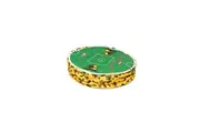 AFL Hawthorn Hawks Pet Bed Dog 70x60cm Round Sleeping Comfort Cushion Lounger